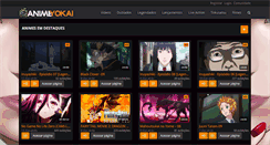 Desktop Screenshot of animeyokai.com.br