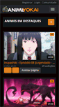 Mobile Screenshot of animeyokai.com.br